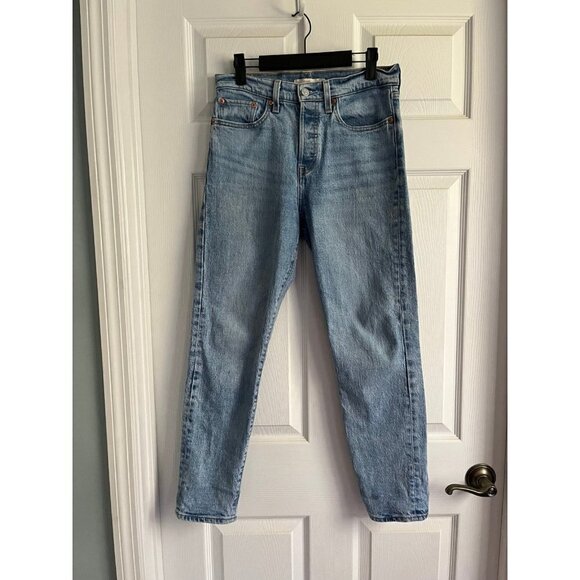 Levi Jeans Wedgie Button Fly Jeans Big E - Picture 1 of 4